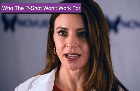 Stephanie Wolff discussing about who the P-Shot wont work for