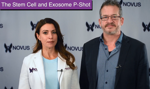 Stephanie Wolff and David Dumbroski discussing about The P-Shot and The Exosome P-Shot