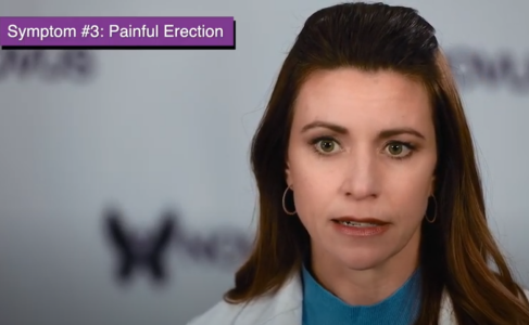 Stephanie Wolff talks about Painful Erections as a symptom of Peyronie’s Disease