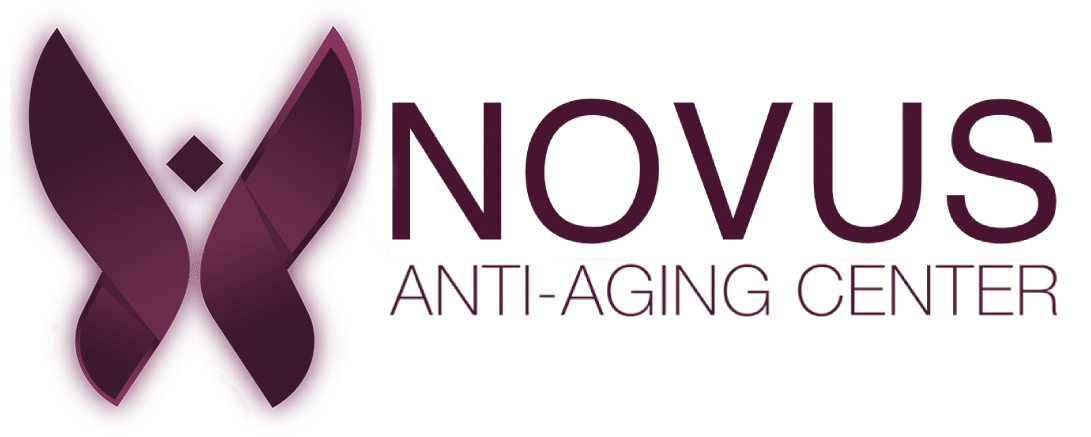 novus logo purple