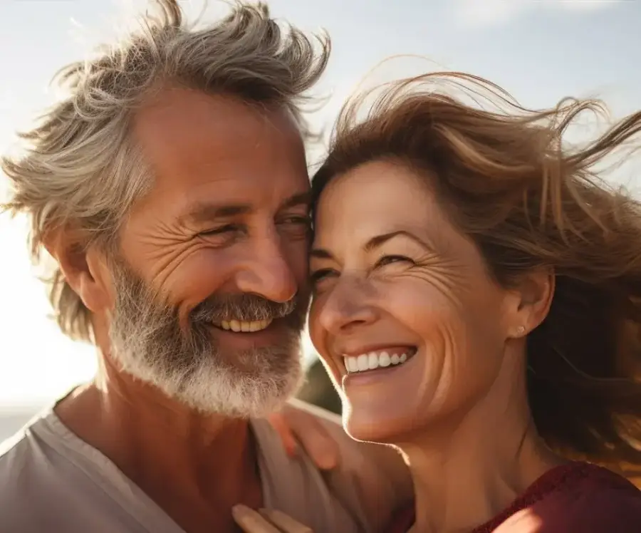 smiling older handsome man smiling older handsome man